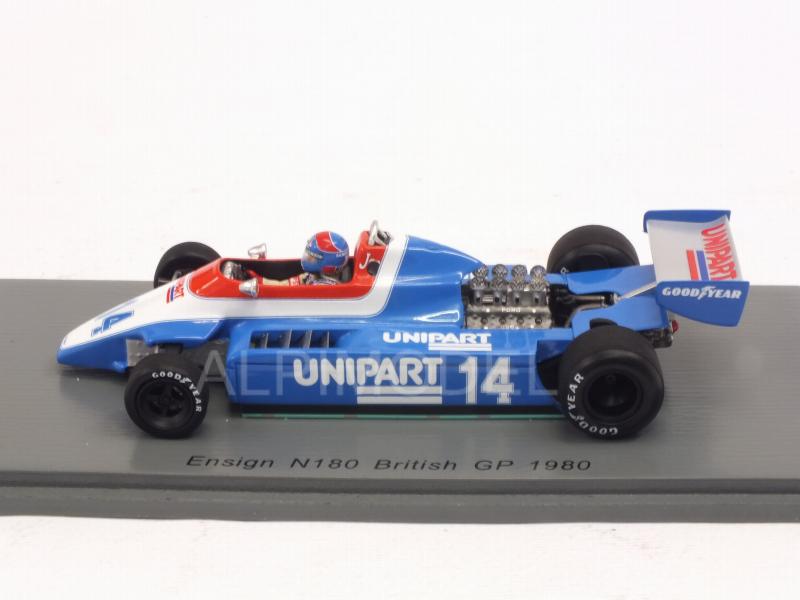 Ensign N180 #14 British GP Germany 1980 Jan Lammers - spark-model