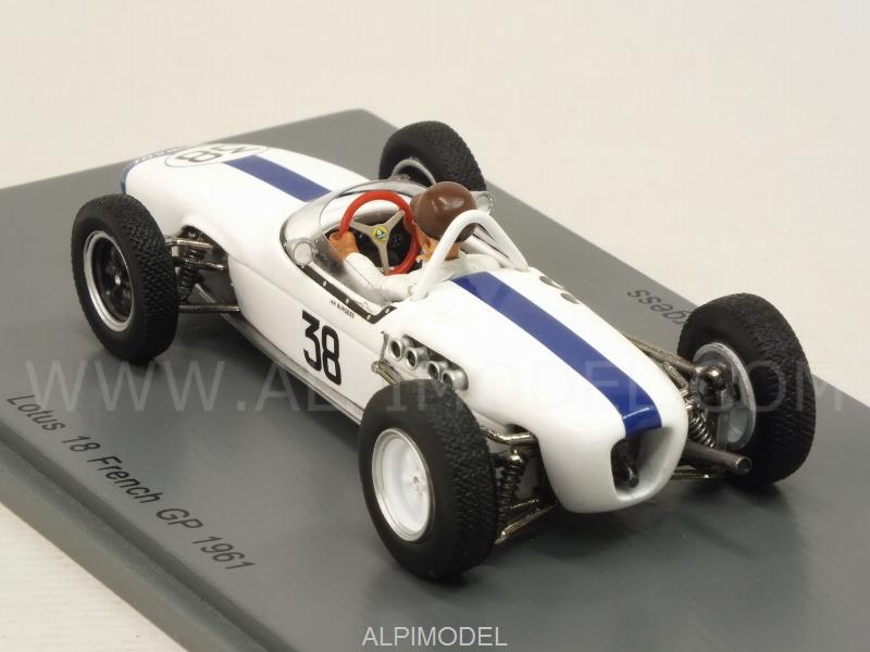 Lotus 18 #38 GP France 1961 Ian Burgess - spark-model