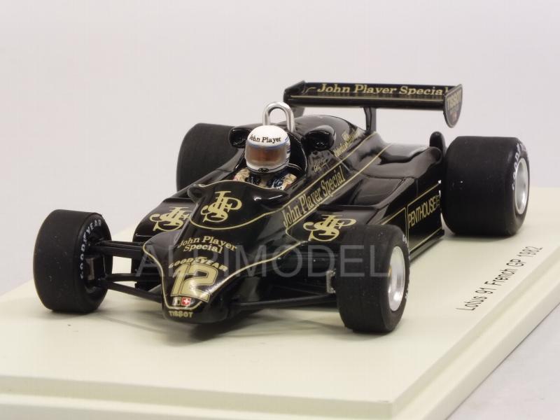 Lotus 91 #12 GP France 1982 Geoff Lees by spark-model