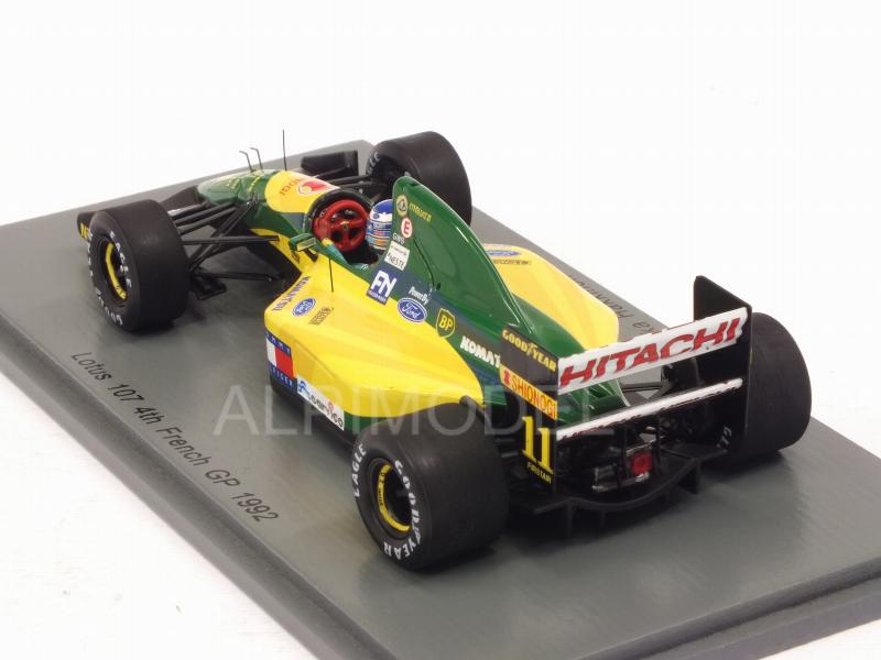 Lotus 107 #11 GP France 1992 Mika Hakkinen - spark-model