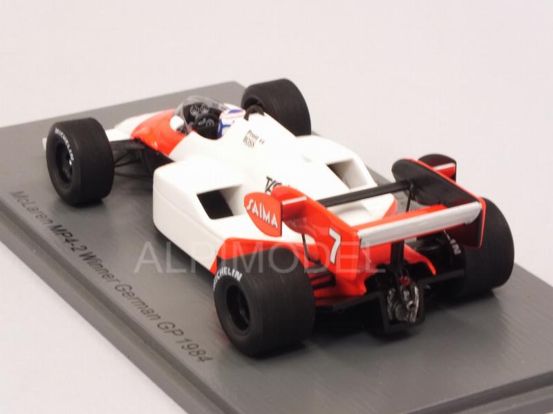 McLaren MP4/2 #7 Winner GP Germany 1984 Alan Prost - spark-model