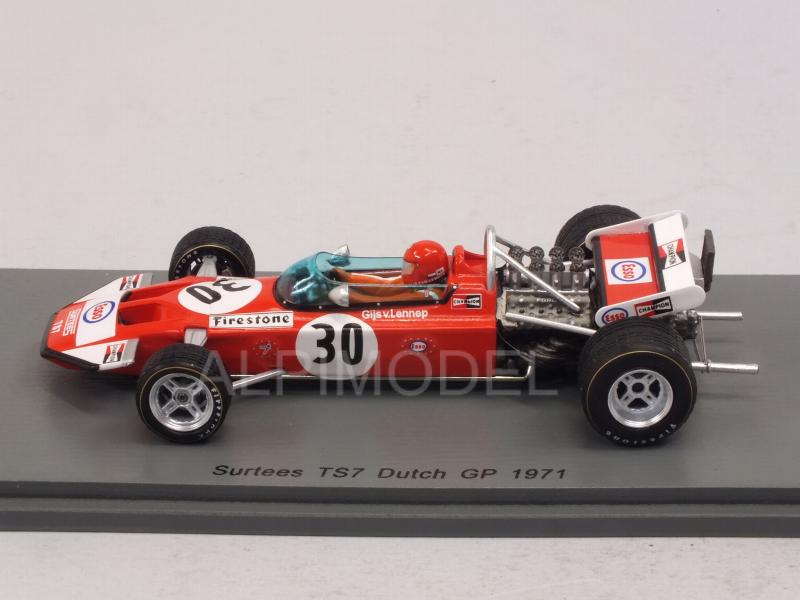 Surtees TS7 #30 GP Netherlands 1971 Gijs Van Lennep - spark-model