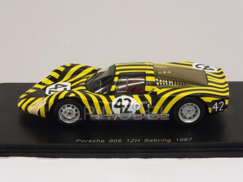 Porsche 906 #42 12h Sebring 1967 Cannon - Hugus - spark-model