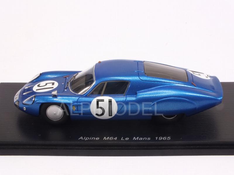 Alpine M64 #51 Le Mans 1965 Verrier - Masson - spark-model