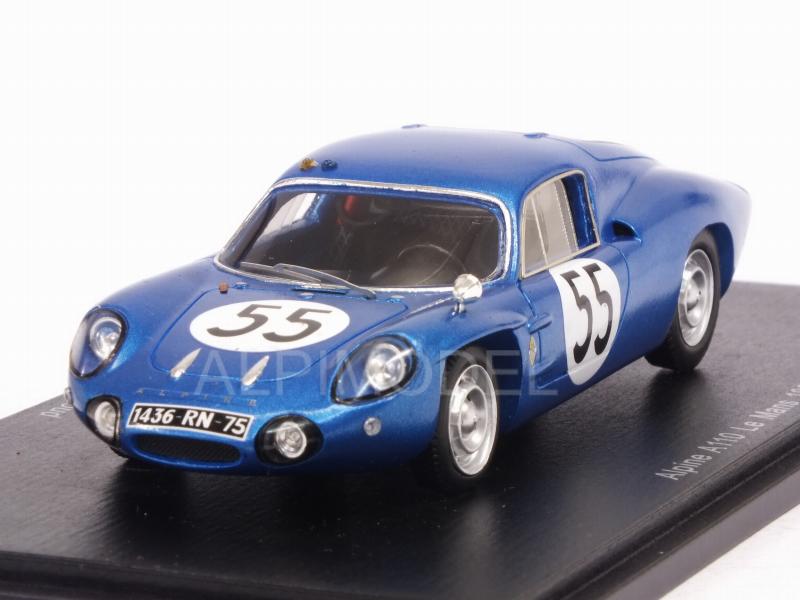 Alpine A110 #55 Le Mans 1965 Cheinisse - Hanrioud by spark-model