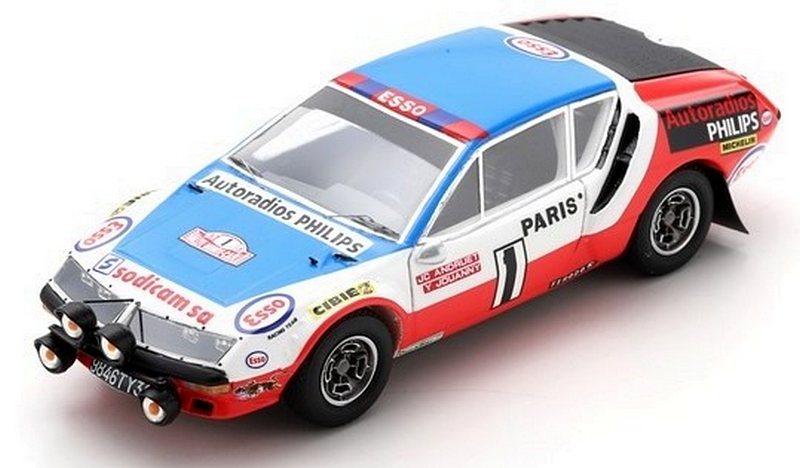 Alpine A310 #1 Rally Monte Carlo 1976 Andruet - Jouanny by spark-model