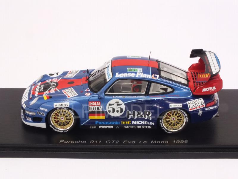 Porsche 911 GT2 #55 Le Mans 1996 Jarier - Pareja - Chappel - spark-model