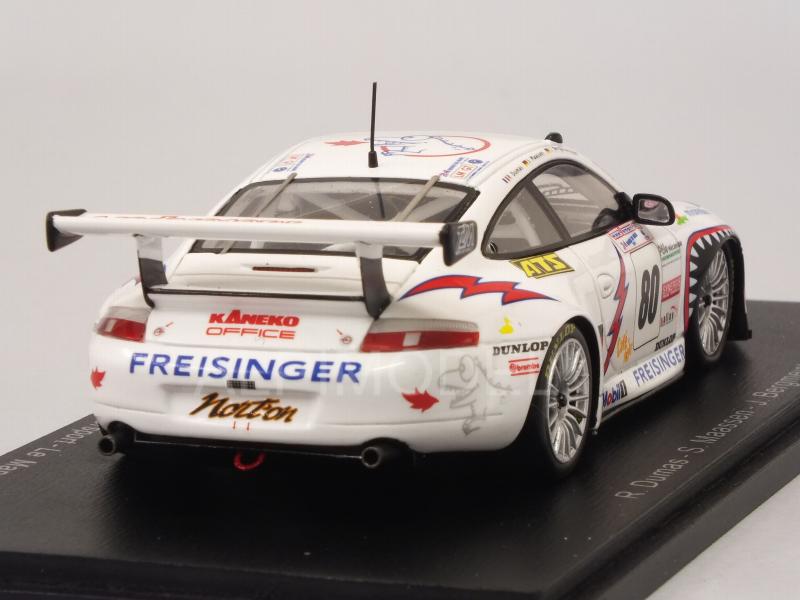 Porsche 911 GT3 RS (996) Freisinger Motorsport #80 Le Mans 2002 Dumas - Maassen - Bergmeister - spark-model