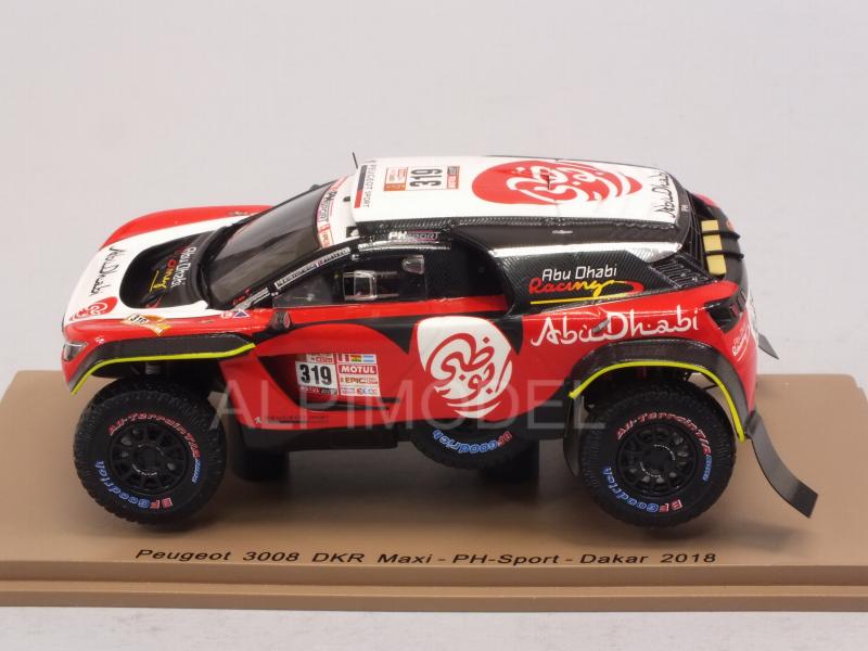 Peugeot 3008 DKR Maxi #319 Rally Dakar 2018 Al Qassimi - Maimom - spark-model