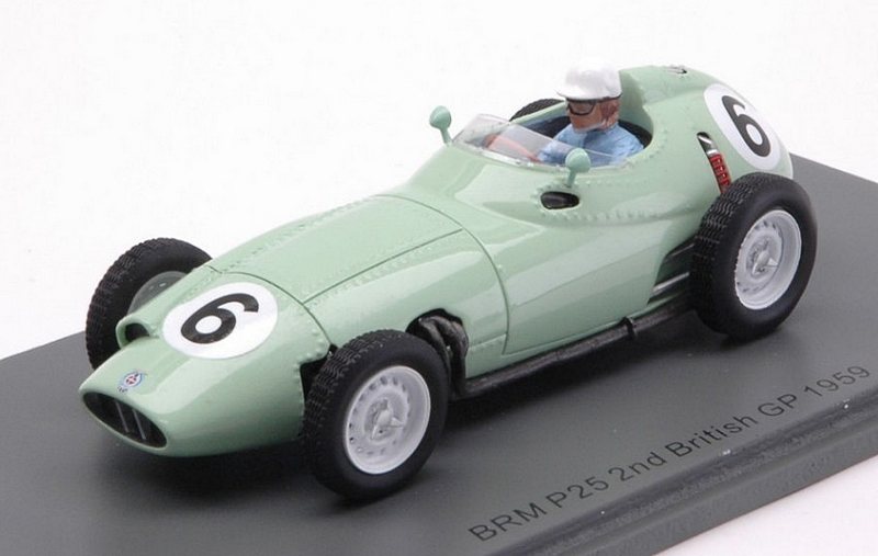 BRM P25 #6 British GP 1959 Stirling Moss by spark-model