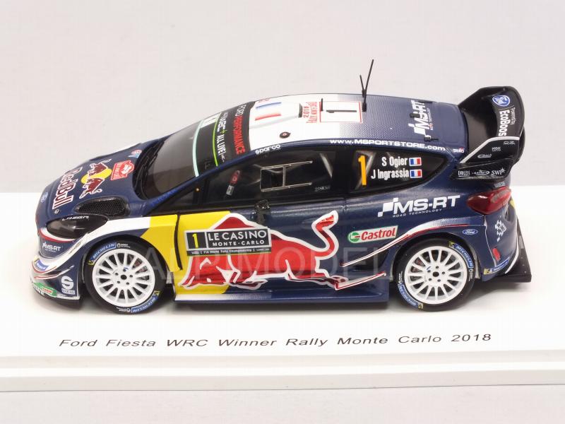 Ford Fiesta WRC #1 Winner Rally Monte Carlo 2018 Ogier - Ingrassia  World Champion - spark-model
