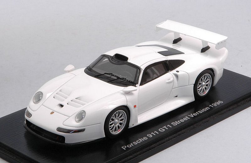 Porsche 911 GT1 Street Version 1996 (White) by spark-model