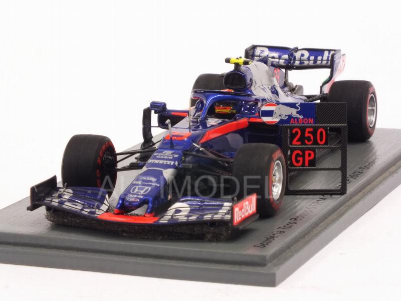 Toro Rosso #23 250th GP China 2019 Alexander Albon (with pit board) by spark-model