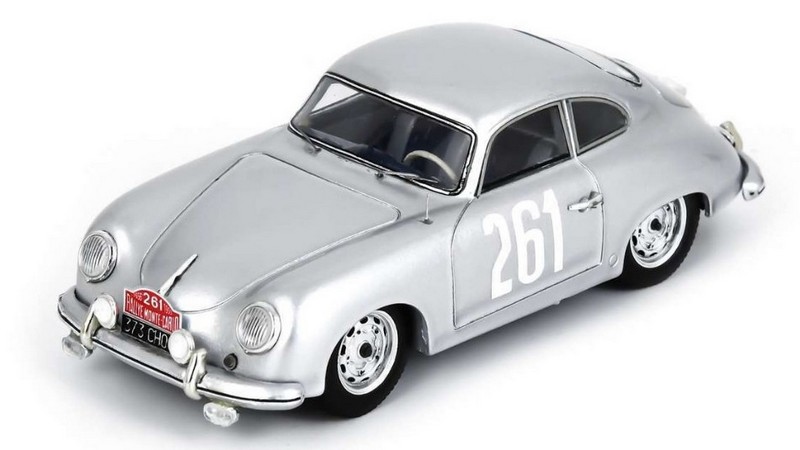 Porsche 356 1500 #261 Rally Monte Carlo 1955 Vilreon-Carlin by spark-model