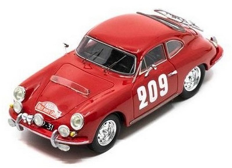 Porsche 356B T5 1600 #209 Rally Monte Carlo 1962 Dooijes - Slotemaker by spark-model