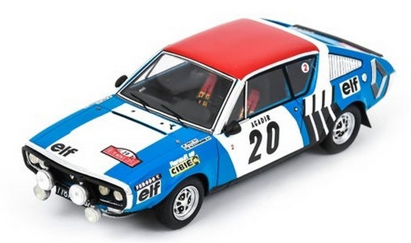Renault 17 #20 Rally Monte Carlo 1975 Piot - De Alexandris by spark-model