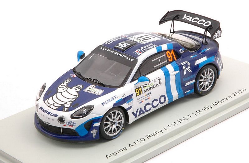 Alpine A110 #91 Rally Monza 2020 Ragues - Pesenti by spark-model