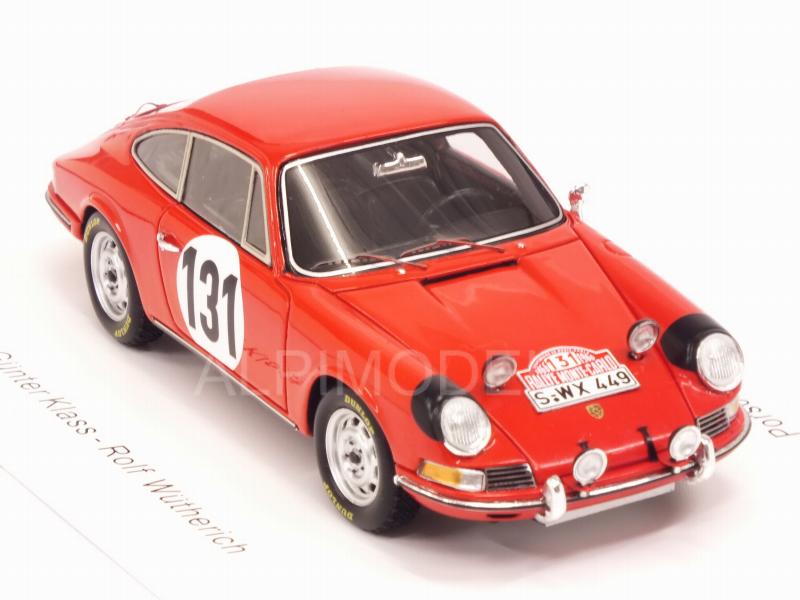Porsche 911 #131 Rally Monte Carlo 1966 Klass - Wutherich - spark-model