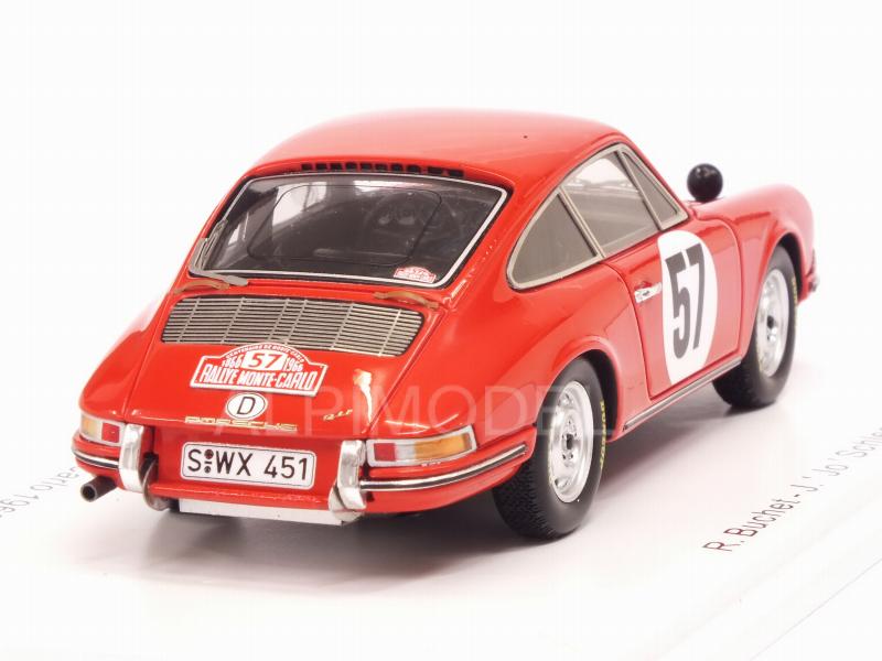 Porsche 911S #57 Rally Monte Carlo 1966 Buchet - Schlesser - spark-model
