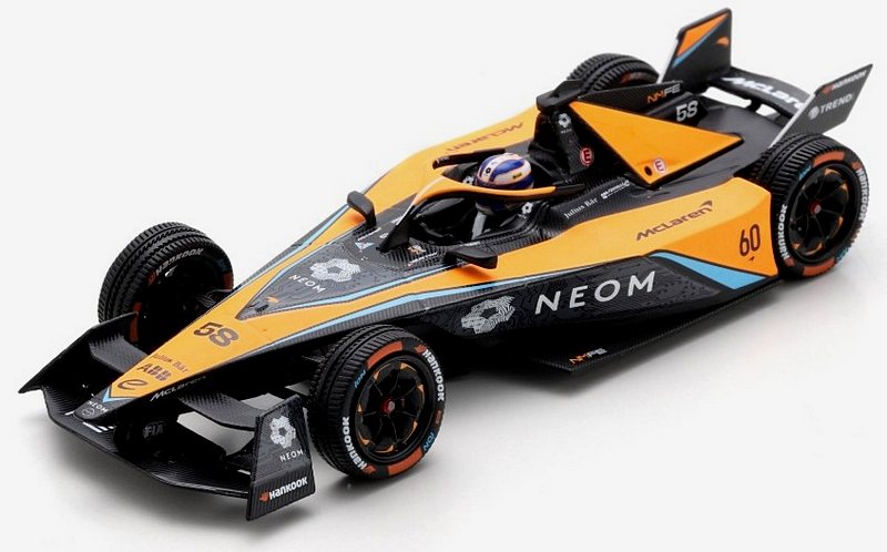 Neom McLaren #58 Diriyah E Prix 2023 Rene Rast by spark-model