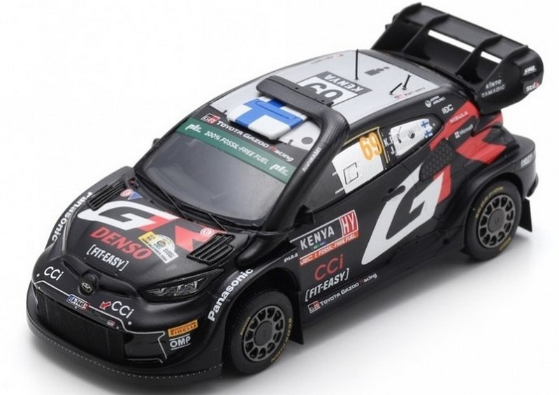 Toyota Yaris GR #69 Winner Safari Rally 2024 Rovanpera-Halttunen by spark-model
