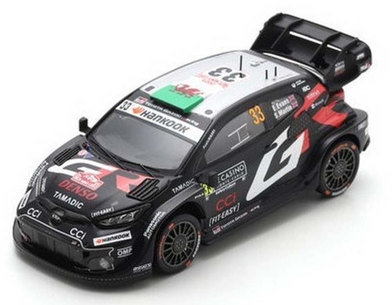 Toyota Yaris GR WRT #33 Rally Monte Carlo 2025 Evans - Martin by spark-model