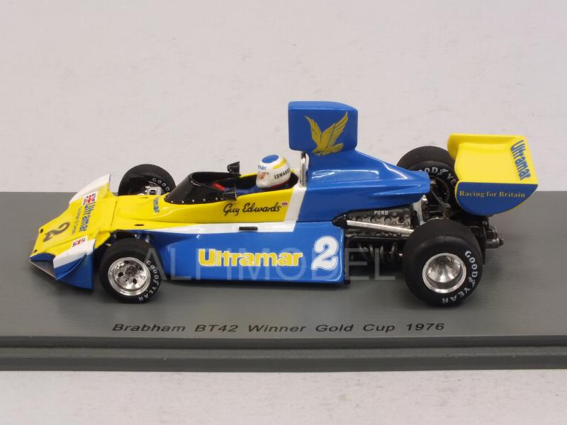 Brabham BT42 #2 Winner Gold Cup 1976 Guy Edwards - spark-model
