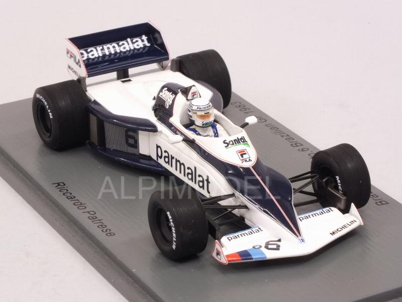 Brabham BT52 #6 GP Brasil 1983 Riccardo Patrese - spark-model