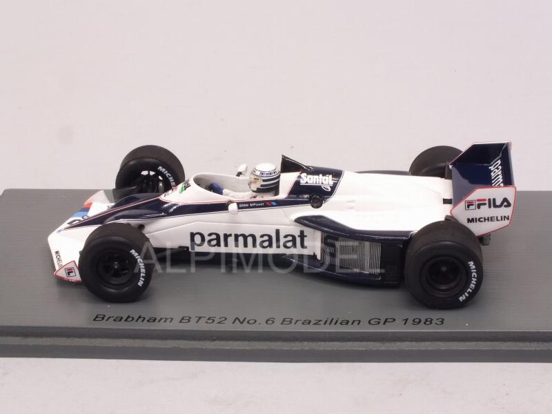 Brabham BT52 #6 GP Brasil 1983 Riccardo Patrese - spark-model