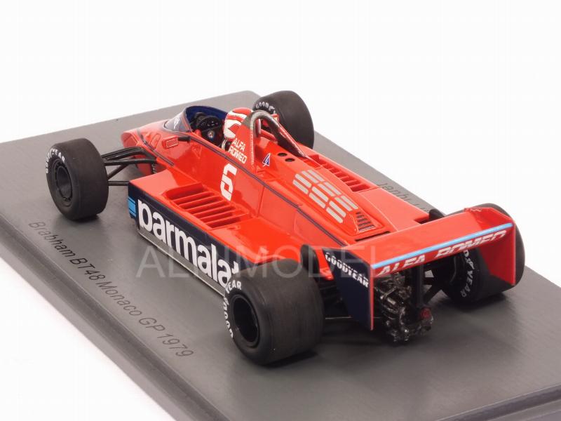 Tecnomodel 1:18 N. Piquet Brabham BT48 #6 Mônaco GP Fórmula 1 o /2ª escolha  CK87927 (2 Wahl) modelo carro CK87927 (2 Wahl) TM18-219B
