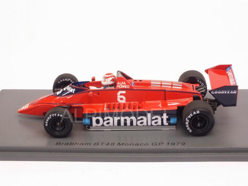 SPARK S7113 BRABHAM BT48 No.6 Monaco GP 1979-Nelson Piquet