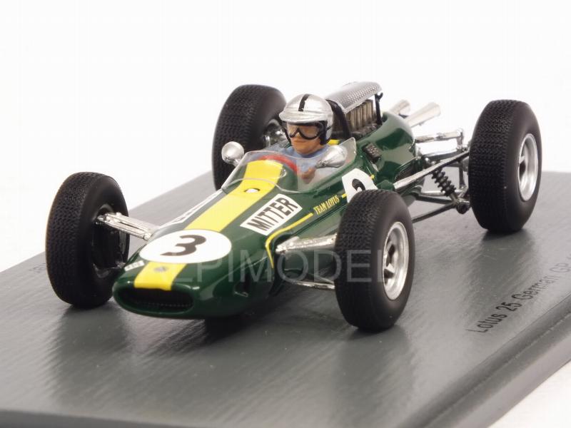 Lotus 25 #3 GP Germany 1965 Gerhard Mitter by spark-model