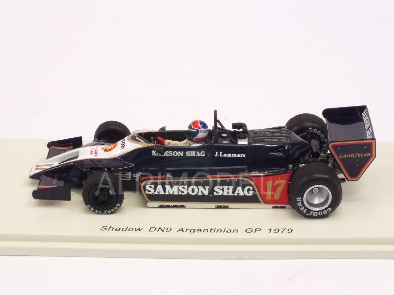 SPARK-MODEL S7370 Shadow DN9 #17 GP Argentina 1979 Jan Lammers 1/43