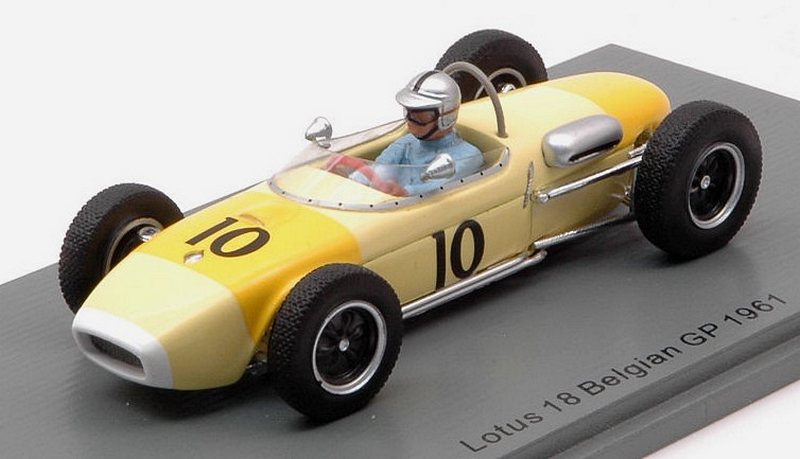 Lotus 18 #10 GP Belgium 1961 Willy Mairesse by spark-model