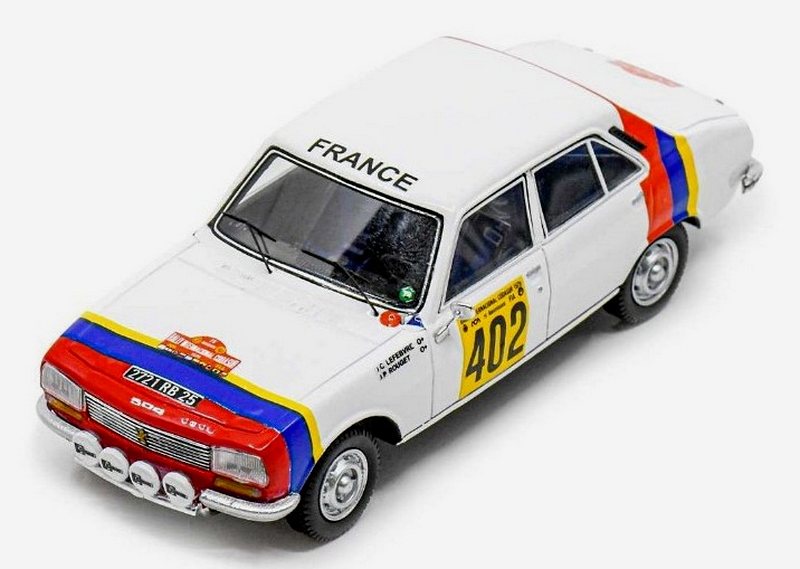 Peugeot 504 #402 Rally Codasur 1979 Lefebvre - Rouget by spark-model
