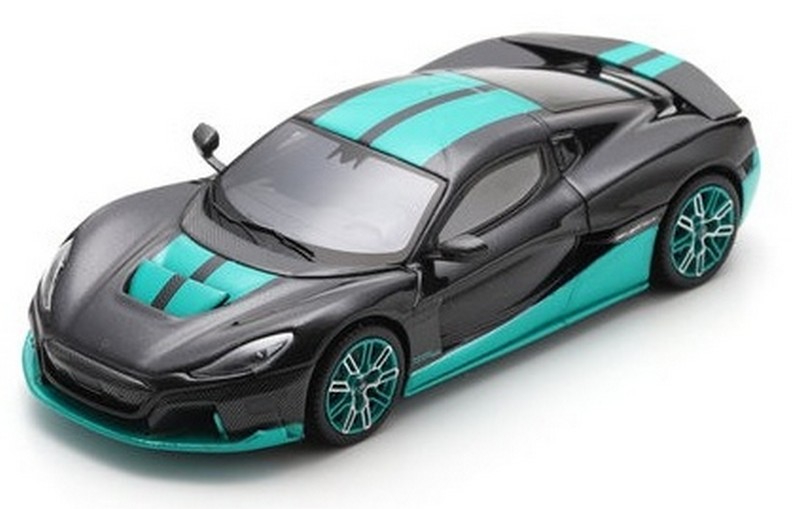 RIMAC Nevera Time Attack 2023 (Racing Green) by spark-model