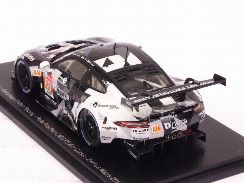Porsche 911 RSR #88 Pole Pos.LMGTE AM Le Mans 2019 Hoshino - Roda - Cairoli - spark-model