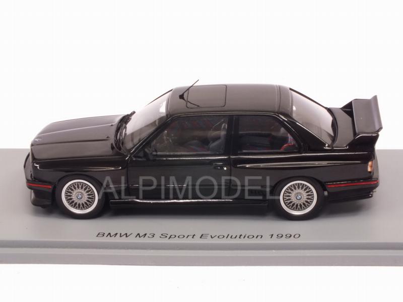 SPARK-MODEL S8001 BMW M3 Sport Evolution 1990 (Black) 1/43