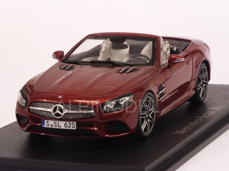 Mercedes SL-Class 2017 (Designo Cardinal Red) by spark-model