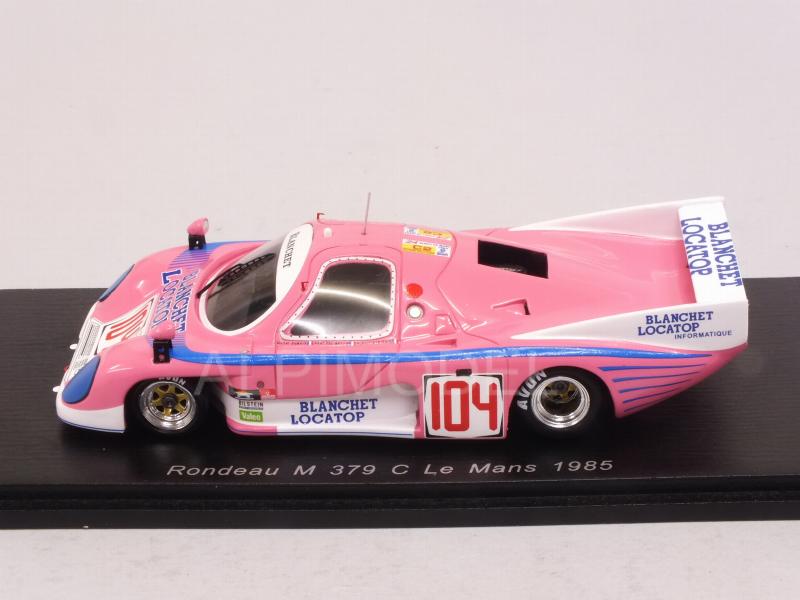 Rondeau M379C #104 Le Mans 1985 Dubois - Striebig  -  Del Bello - spark-model