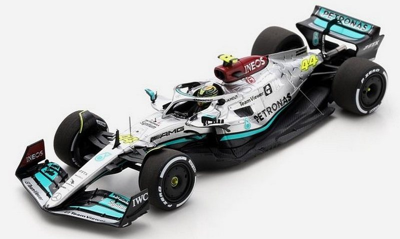 Mercedes W13 AMG #44 GP France 2022 Lewis Hamilton by spark-model