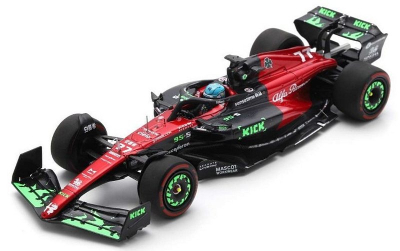 Alfa Romeo C43 Team Kick #77 GP Belgium 2023 Valtteri Bottas by spark-model