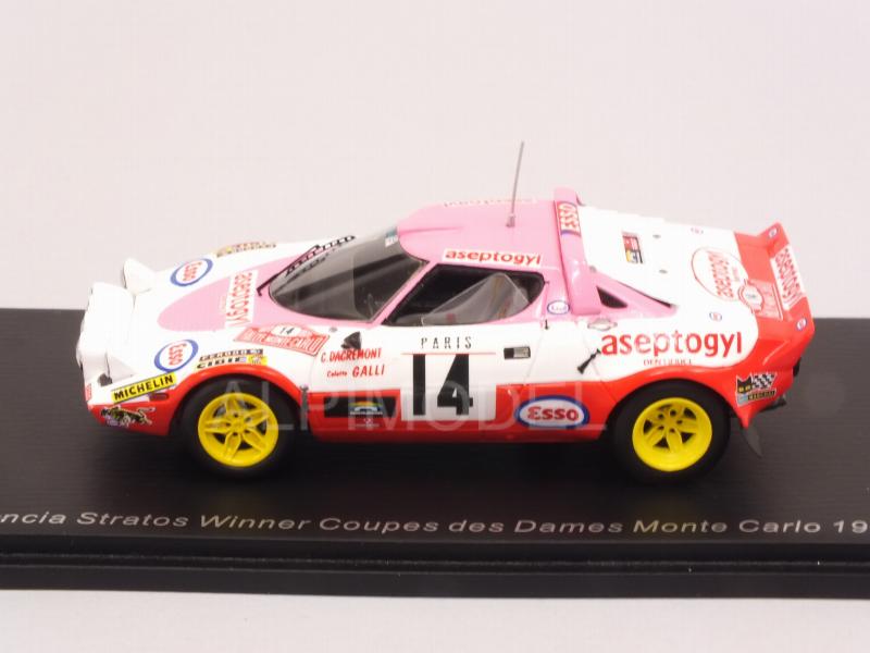 Lancia Stratos HF #14 Winner Coupes.des Dames Monte Carlo 1977 Galli - Dacremont - spark-model