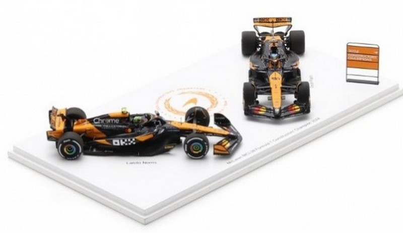 McLaren MCL38 Set #4 #81 Constructors Champions 2024 Lando Norris + Oscar Piastri by spark-model