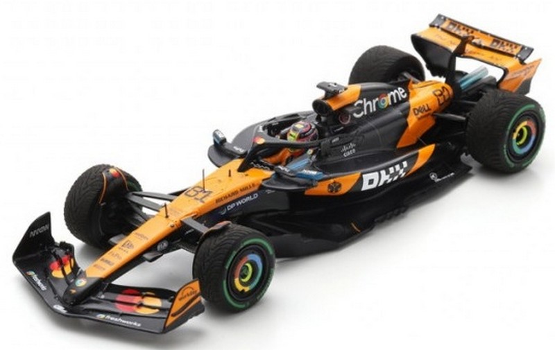 McLaren MCL39 #81 Winner GP Belgium 2025 Oscar Piastri (rain tyres) by spark-model