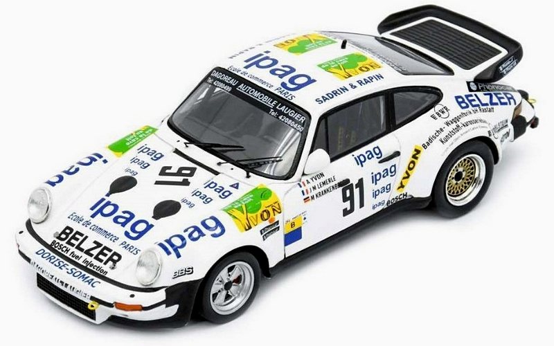 Porsche 930 #91 Le Mans 1983 Yvon - Lemerle - Krankenberg by spark-model