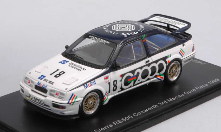 Ford Sierra RS500 Cosworth #18 Macau Guia Race 1988 A.Rouse by spark-model