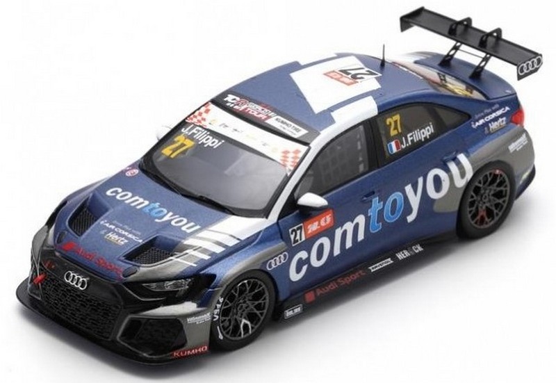 Audi R3 LMS #27 Race2 World Tour Macau 2023 John Filippi by spark-model