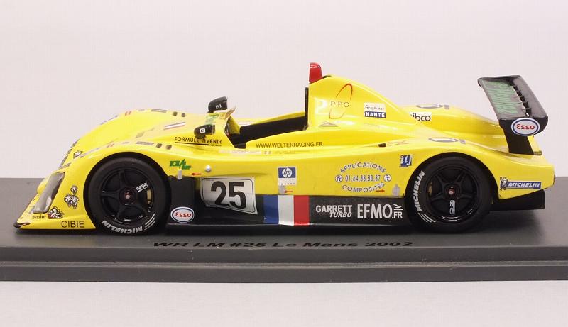 WR LM #25 Le Mans 2002 Daoudi - De Fournoux - Bouvet - spark-model