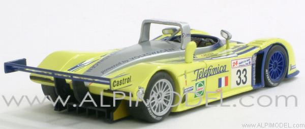 Reynard 2KQ Volkswagen ROC #33 Le Mans 2000 Deletraz - Kelleners - Terrien - spark-model